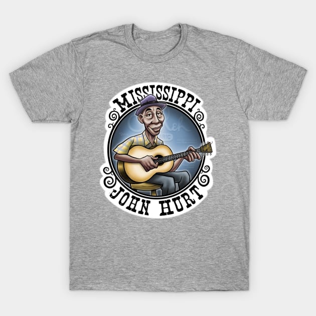 Mississippi John Hurt T-Shirt by donar